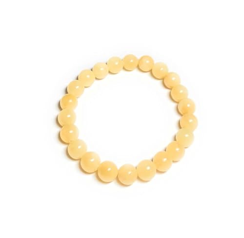 Pulsera de calcita miel