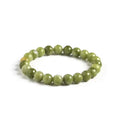 Pulsera de jade verde claro, referencia de 6 mm