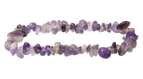 Pulsera de chips de amatista