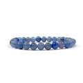 Pulsera de aventurina azul, referencia de 6 mm
