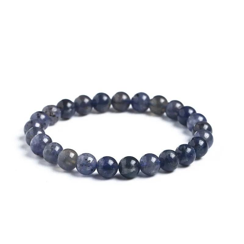Pulsera de cordierita, referencia de 6 mm
