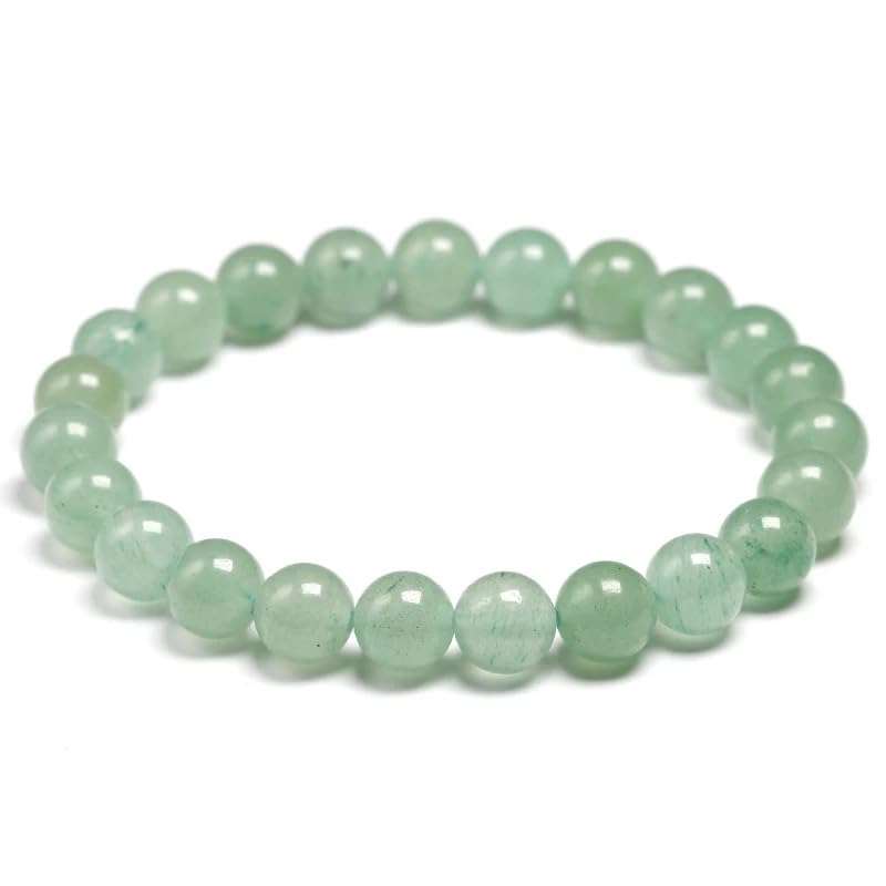 Pulsera de aventurina verde, referencia de 6 mm