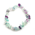 Pulsera de chips de fluorita