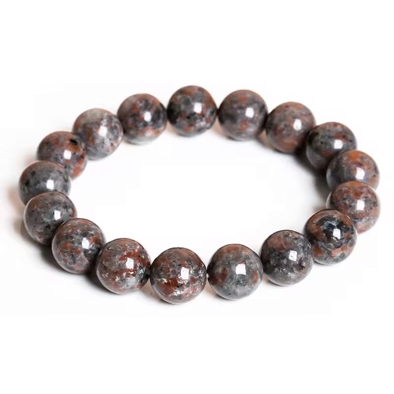 Pulsera de yooperlita, referencia de 6 mm