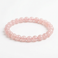 Pulsera de cuarzo rosa